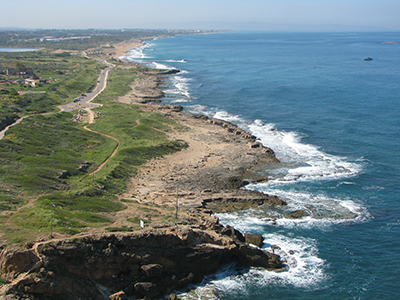 Israeli coastline